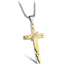 Ampia Varietà Di Collana Con Croce In Titanio