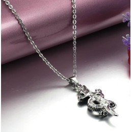 Collana In Titanio Con Croce Maschile Di Alta Qualità