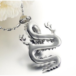 Collana Kirin In Titanio Maschile Di Alta Qualità