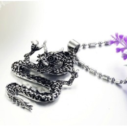 Collana Kirin In Titanio Maschile Di Alta Qualità