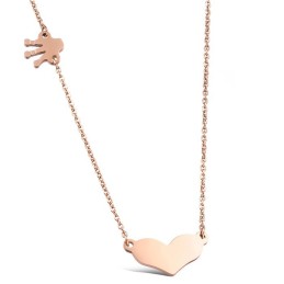 Collana In Titanio Sweetheart Di Eccellente Qualità