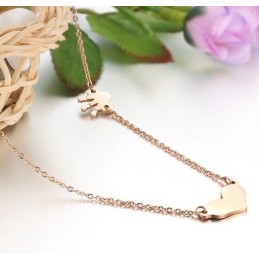Collana In Titanio Sweetheart Di Eccellente Qualità