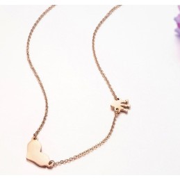 Collana In Titanio Sweetheart Di Eccellente Qualità