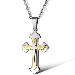 Ampia Varietà Di Collana Con Croce In Titanio