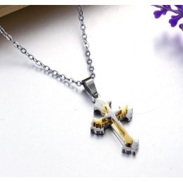 Ampia Varietà Di Collana Con Croce In Titanio