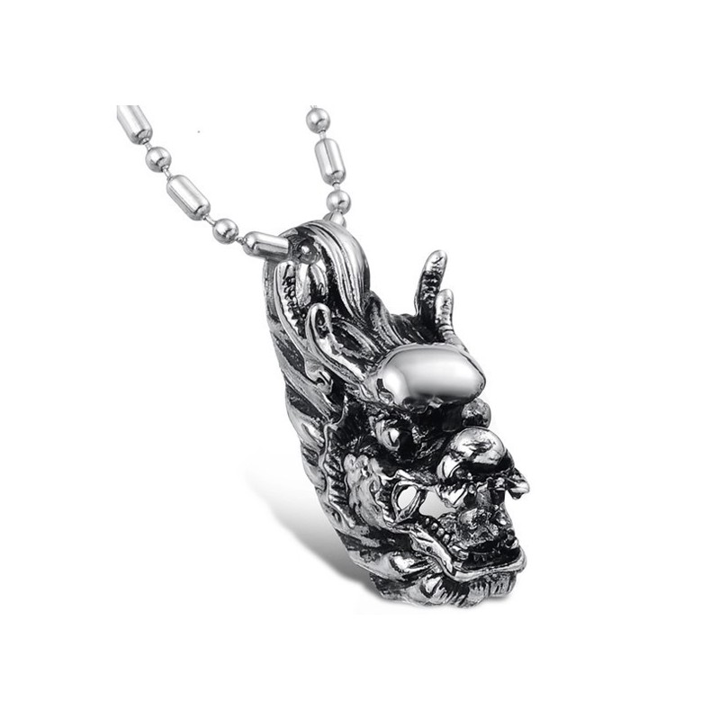 La Regina Della Collana Kirin Titanium Da Uomo Di Qualità La Regina Della Collana Kirin Titanium Da Uomo Di Qualità