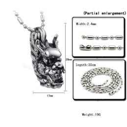 La Regina Della Collana Kirin Titanium Da Uomo Di Qualità