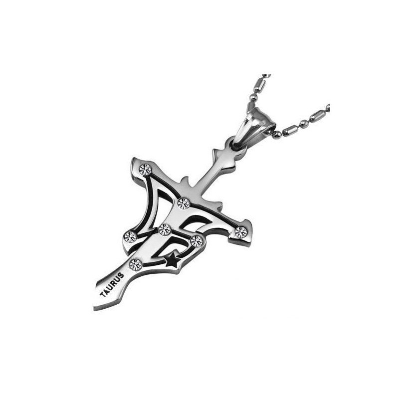 Collana In Titanio Toro Di Qualità Stabile Collana In Titanio Toro Di Qualità Stabile