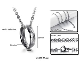 Collana In Titanio Di Eccellente Qualità