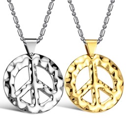 Collana Classica In Titanio Da Uomo Di Qualità Superiore