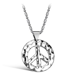 Collana Classica In Titanio Da Uomo Di Qualità Superiore