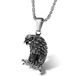 Collana In Titanio A Forma Di Aquila Di Qualità Queen Of The Quality