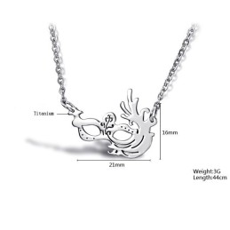 Collana In Titanio Da Donna Di Forma Irregolare, Dalle Prestazioni Affidabili