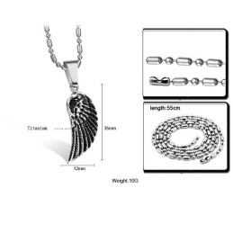 Collana In Titanio A Forma Di Eyas, Il Re Della Quantità