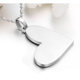 Collana In Titanio Con Cuore Da Donna Di Qualità Affidabile
