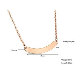 Collana In Titanio Di Qualità Affidabile