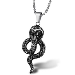 Collana In Titanio Cobral Di Eccellente Qualità