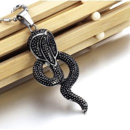 Collana In Titanio Cobral Di Eccellente Qualità