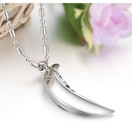 Collana In Titanio Di Alta Qualità A Forma Di Luna Da Uomo