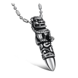 Collana In Titanio Kirin Da Uomo, Il Re Della Quantità