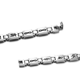 Bracciale In Titanio Resistente All'Uso Per Gli Amanti