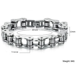 Noto Per Il Suo Bracciale Maschile In Titanio Di Alta Qualità