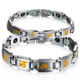 Bracciale In Titanio Per La Salute Di Eccellente Qualità Per Gli Amanti