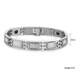 Bracciale In Titanio Di Alta Qualità Per Gli Amanti