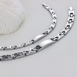 Bracciale Antifatica In Titanio Di Qualità Stabile Per Gli Amanti