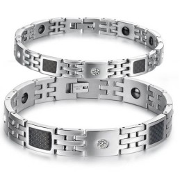 Bracciale In Titanio Per La Salute, Di Qualità Stabile, Per Gli Amanti