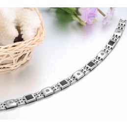 Bracciale In Titanio Per La Salute, Di Qualità Stabile, Per Gli Amanti