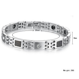 Bracciale In Titanio Per La Salute, Di Qualità Stabile, Per Gli Amanti