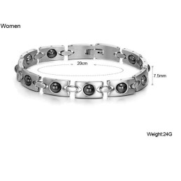 Bracciale Antifatica In Titanio Dalle Prestazioni Affidabili Per Gli Amanti