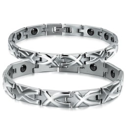 Bracciale Antifatica In Titanio Di Qualità Affidabile Per Gli Amanti