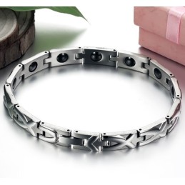 Bracciale Antifatica In Titanio Di Qualità Affidabile Per Gli Amanti