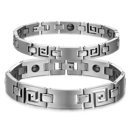 Bracciale In Titanio Classico Facile Da Usare Per Gli Innamorati