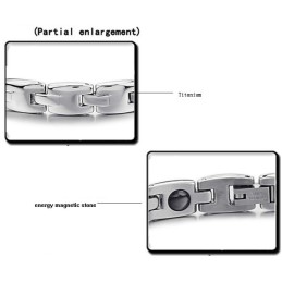 Bracciale In Titanio Magnetico Per La Salute, Noto Per La Sua Qualità Eccellente, Per Gli Amanti
