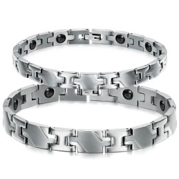 Bracciale In Titanio Magnetico Di Ottima Qualità Per Gli Amanti Della Salute