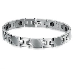 Bracciale In Titanio Magnetico Di Ottima Qualità Per Gli Amanti Della Salute