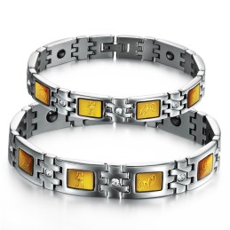 Bracciale In Titanio Magnetico Per La Salute, Di Qualità Affidabile, Per Gli Amanti
