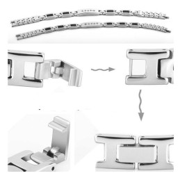 Bracciale In Titanio Di Qualità Stabile Con Magnete Per Gli Amanti