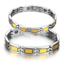 Bracciale Antifatica In Titanio Di Alta Qualità Per Gli Amanti