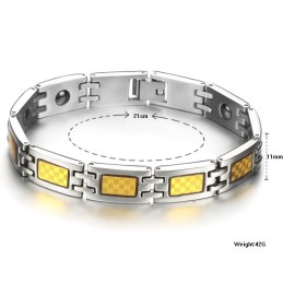 Bracciale Antifatica In Titanio Di Alta Qualità Per Gli Amanti