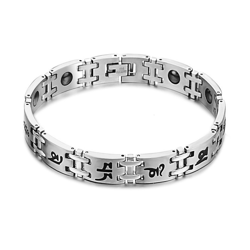 Bracciale In Titanio Di Qualità Stabile Per Uomo Con Magnete Bracciale In Titanio Di Qualità Stabile Per Uomo Con Magnete
