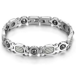 Bracciale In Titanio E Magnetite Queen Of Quality Health