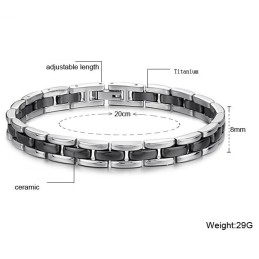 Ampia Varietà Di Bracciale In Ceramica E Titanio