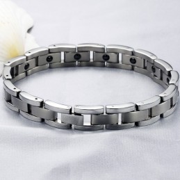 Ampia Varietà Di Braccialetti In Titanio Con Magnete Per La Salute Maschile