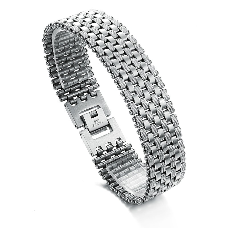 Bracciale In Titanio Conciso Da Uomo Di Alta Qualità Bracciale In Titanio Conciso Da Uomo Di Alta Qualità