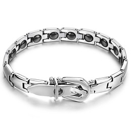 Bracciale In Titanio E Magnetite Per La Salute E Le Prestazioni Affidabili