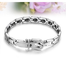 Bracciale In Titanio E Magnetite Per La Salute E Le Prestazioni Affidabili